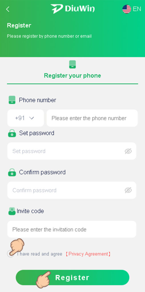 Experience the charm of DiuWin: Registration and Login Guide插图9 Experience the charm of DiuWin: Registration and Login Guide插图9